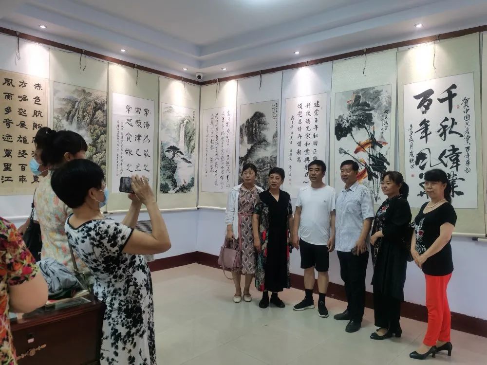郭守敬纪念馆举办庆祝中国共产党成立100周年 “丹青抒怀·礼赞百年”书画展(图10) 图片